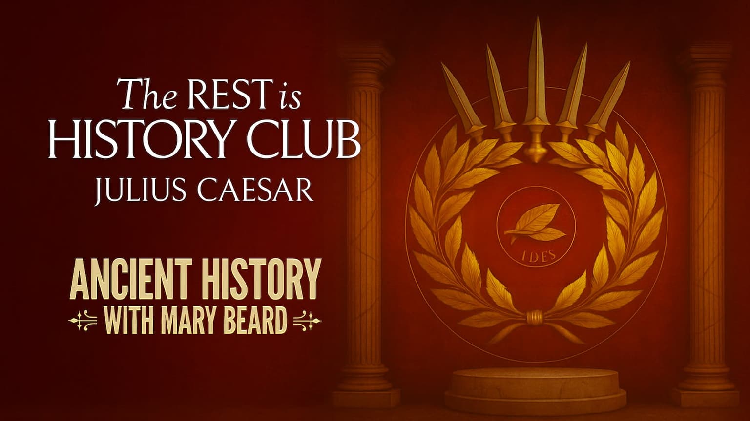 Julius Caesar, with Mary Beard artwork