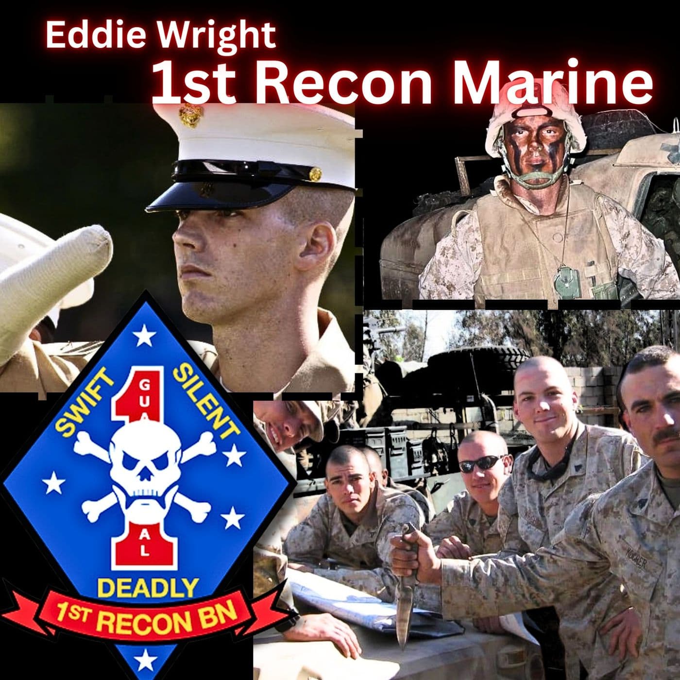 1st Recon Marines in Fallujah 2004 | Eddie Wright | Ep. 338 artwork