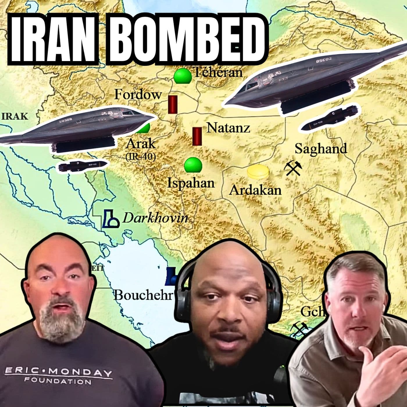 The U.S. BOMBS Iran | EYES ON GEOPOLITICS artwork