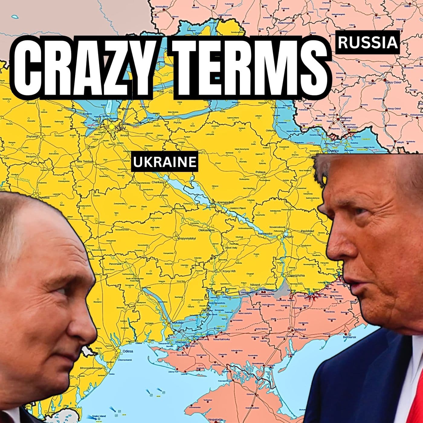 Putin/Russia are Delusional & Famine Declared in Gaza | EYES ON GEOPOLITICS artwork