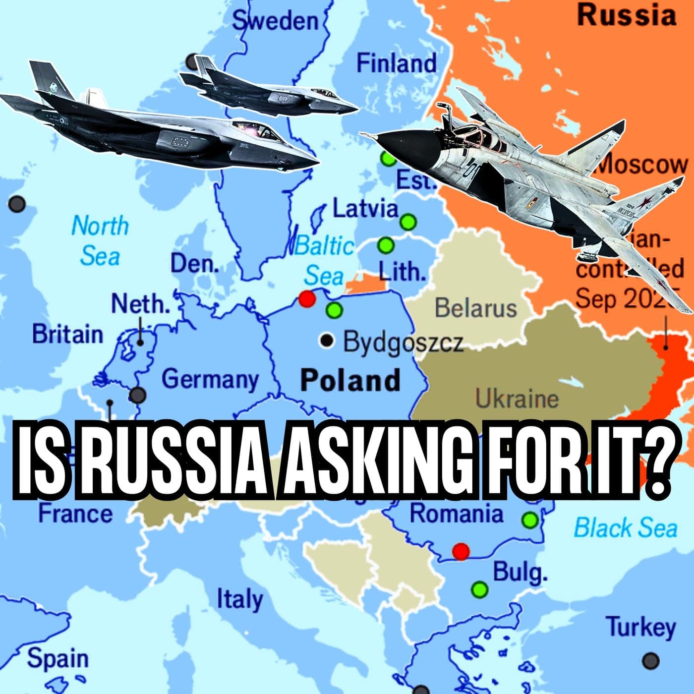 Russia Stress Testing NATO | EYES ON GEOPOLITICS artwork