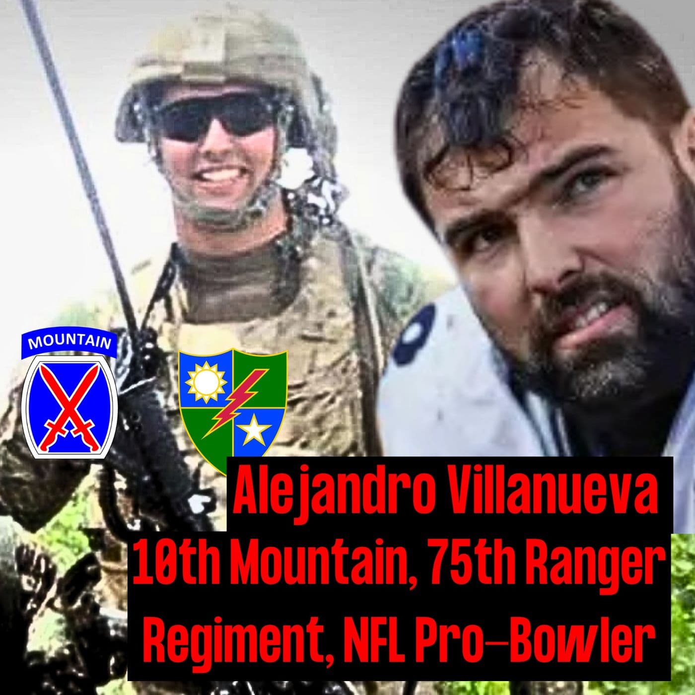 From 10th Mountain to Army Ranger to NFL ProBowler | Alejandro Villanueva | Ep. 261 artwork