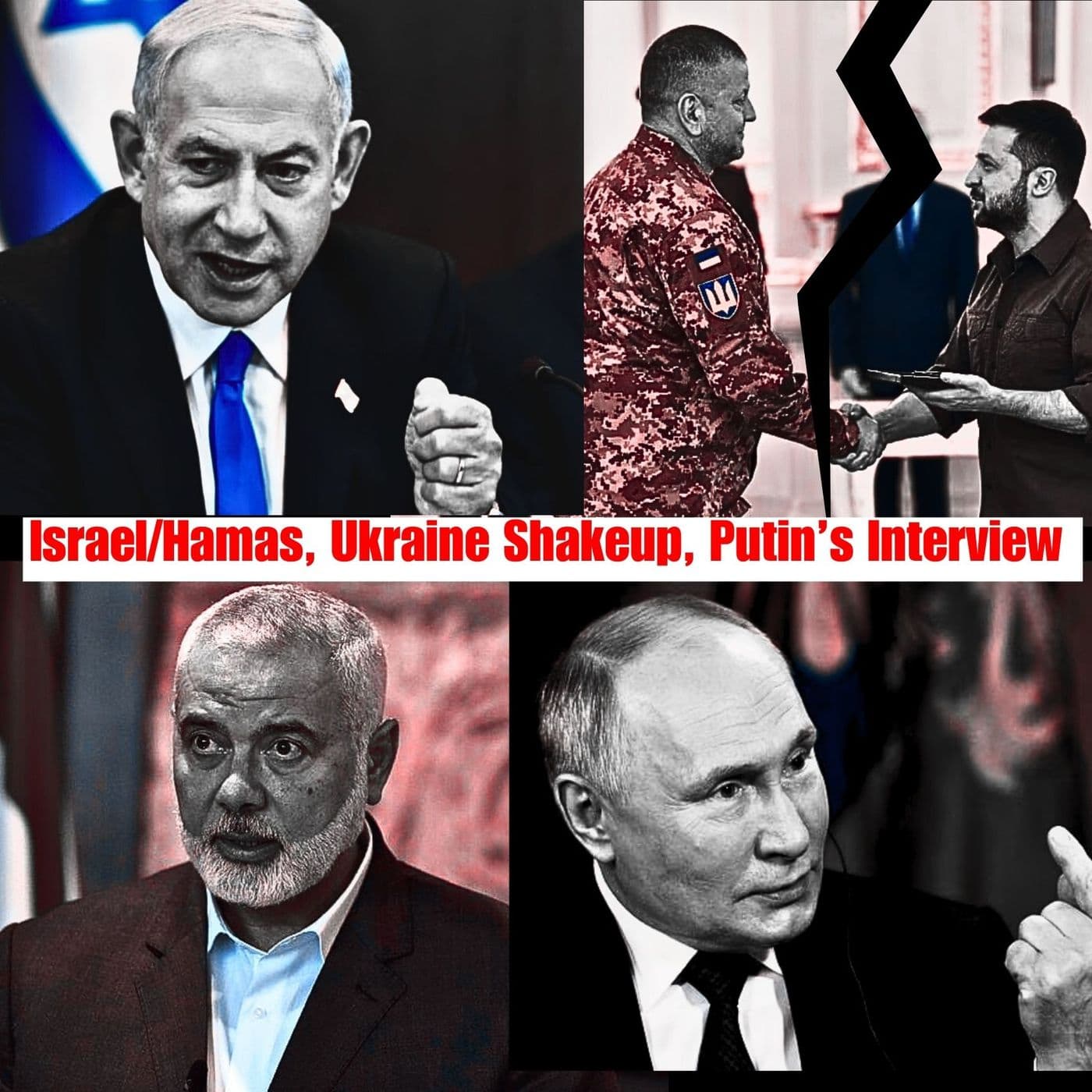 Israel/Hamas Negotiations Breakdown, Ukraine Fires Top General, Putin's Interview artwork