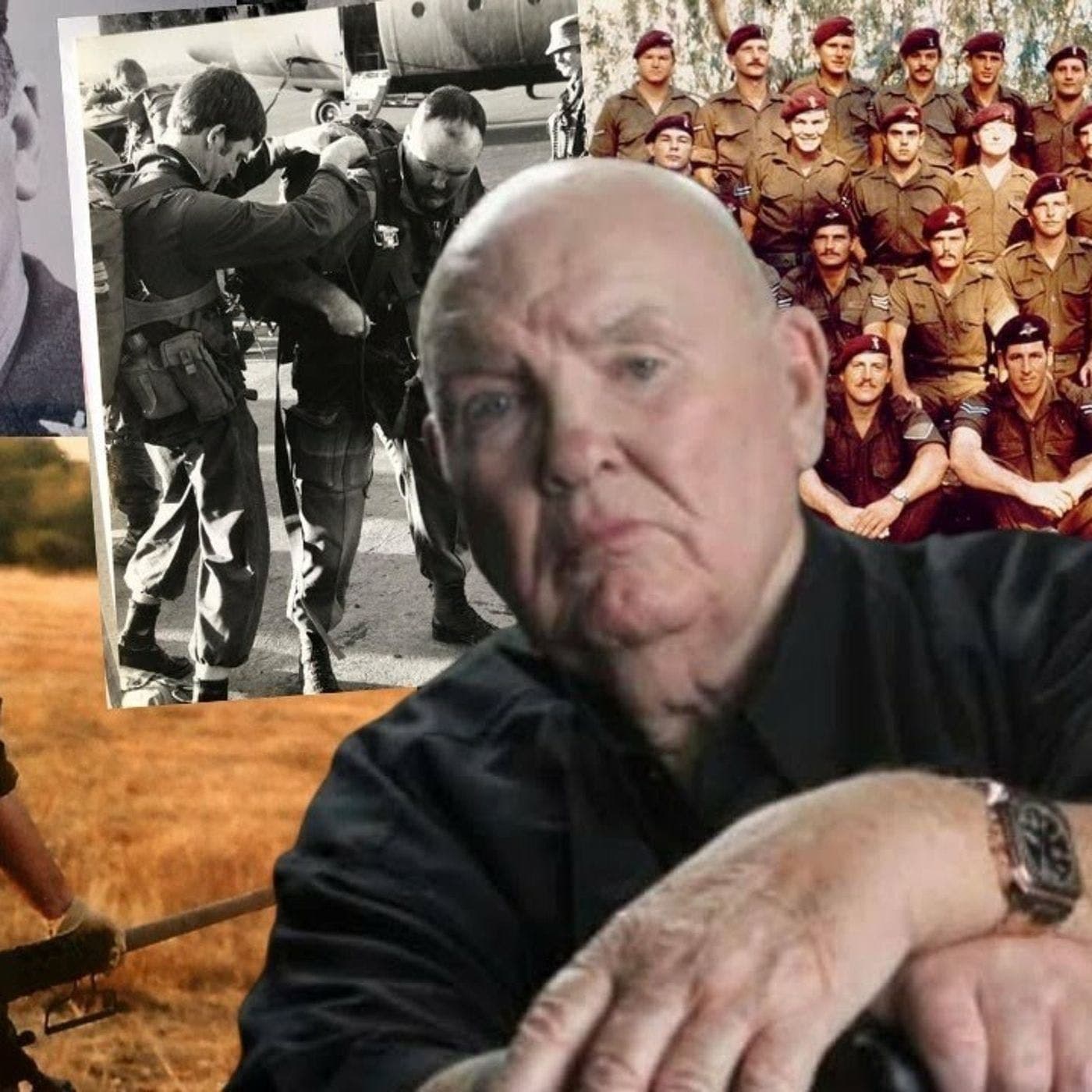 Peter McAleese: 22SAS, Rhodesian SAS, Mercenary, 44 Pathfinder co.,Ep. 93 artwork