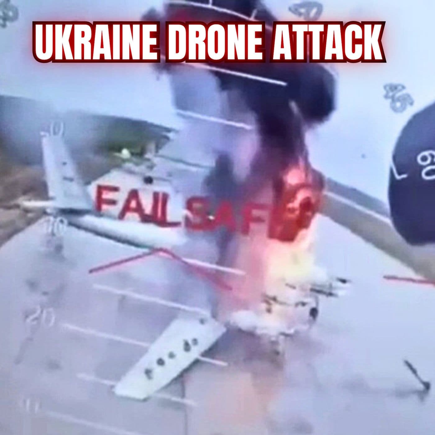 Ukraine Hits Russian Bases with Massive Drone Strike | EYES ON GEOPOLITICS artwork