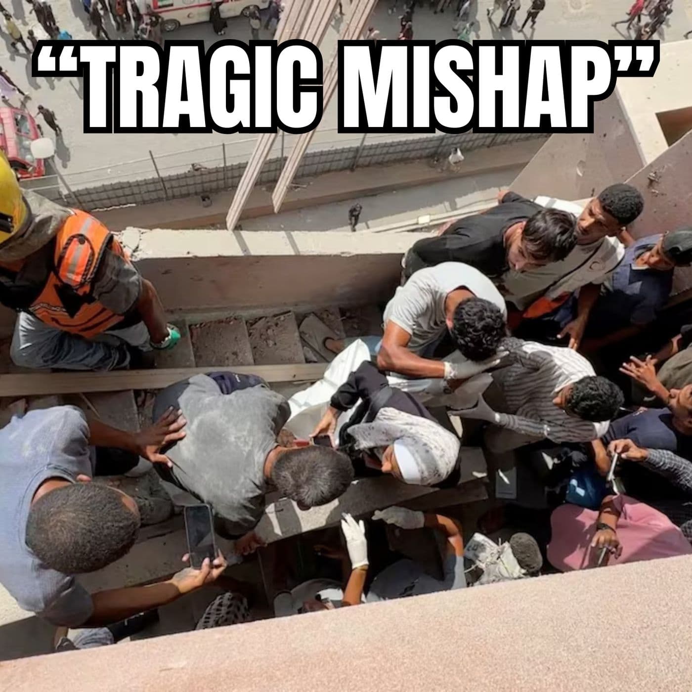 Israel Bombs a Hospital in Gaza, Twice...on Camera | EYES ON GEOPOLITICS artwork