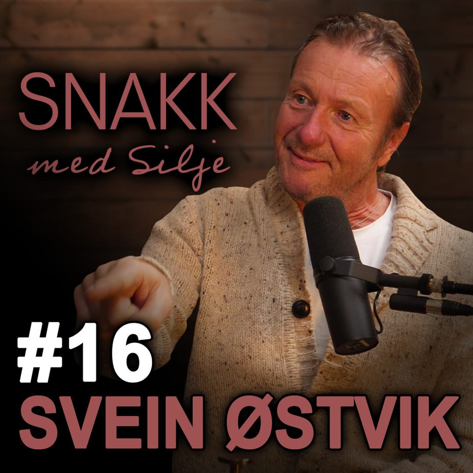 SmS #16 Svein Østvik om oppveksten, psykoterapi, avhengighet, rampelyset og å stå opp for meninger artwork