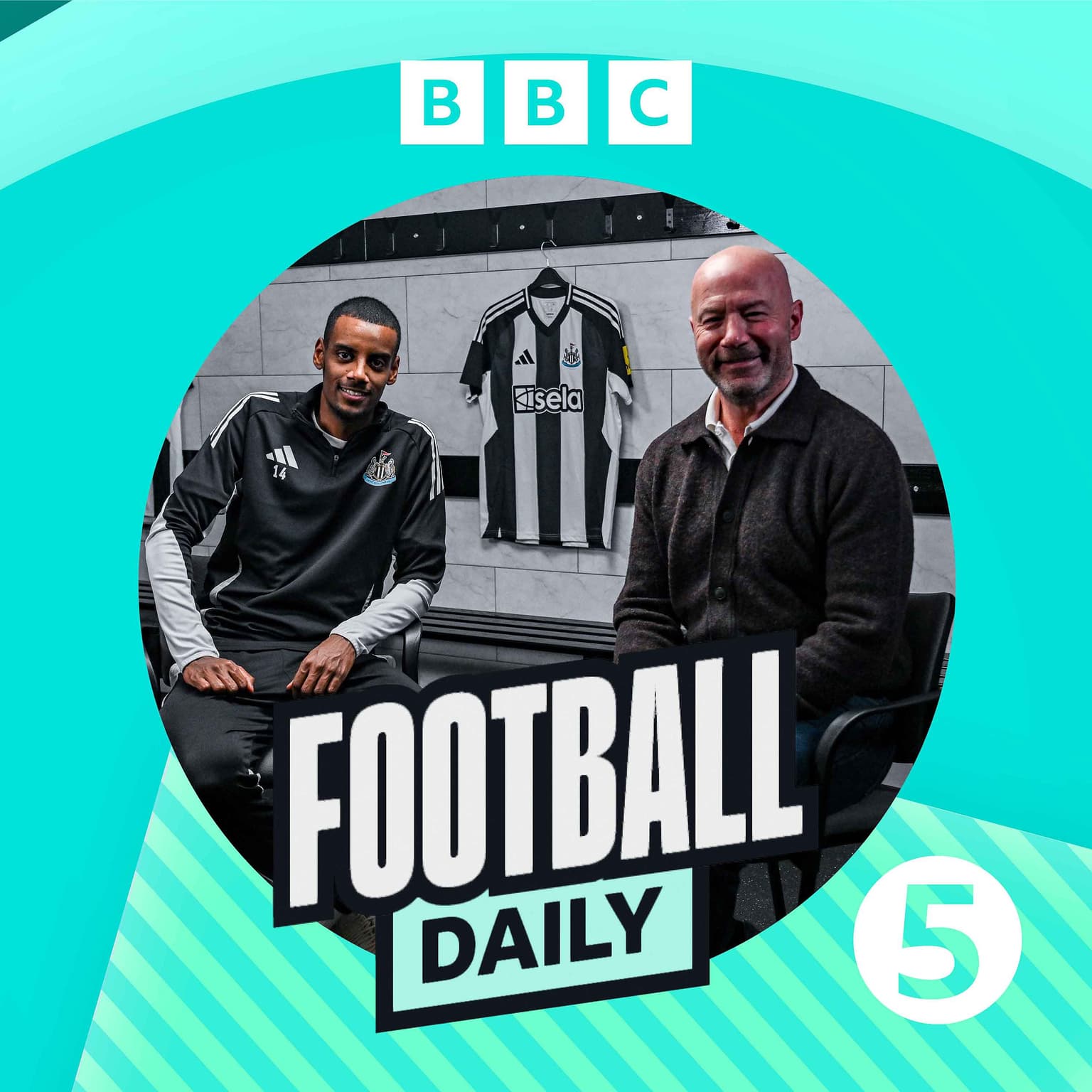 In Focus with Alexander Isak and Alan Shearer artwork