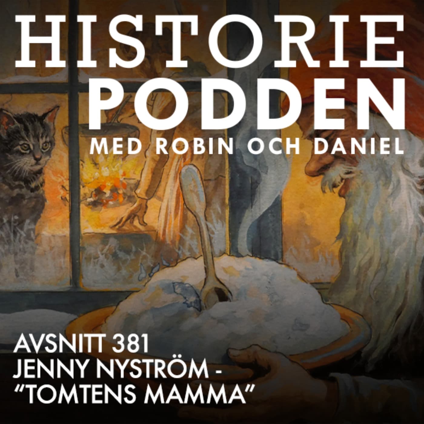 381. Jenny Nyström - "Tomtens mamma" artwork
