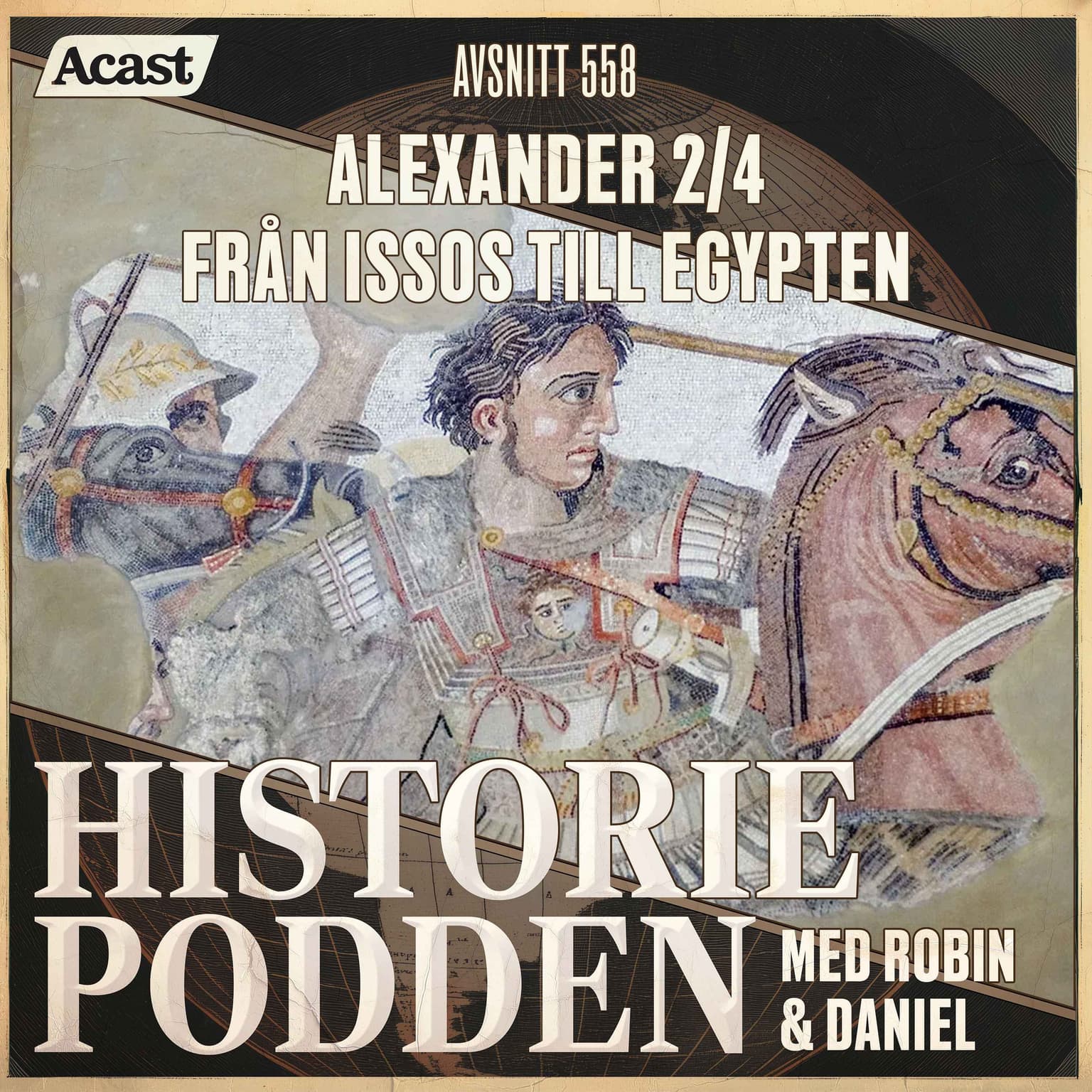 558. Alexander 2/4: Från Issos till Egypten artwork