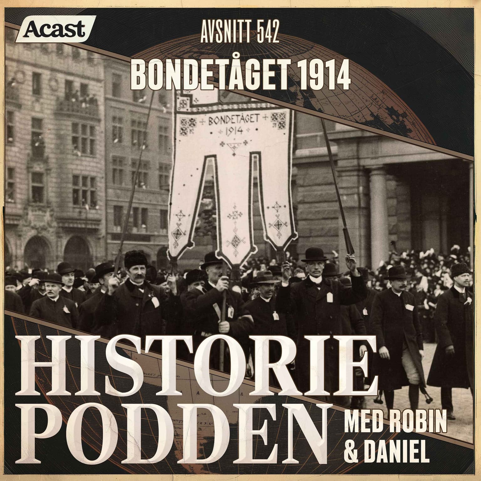 542. Bondetåget 1914: 30 000 lantbrukare på Stockholms gator artwork