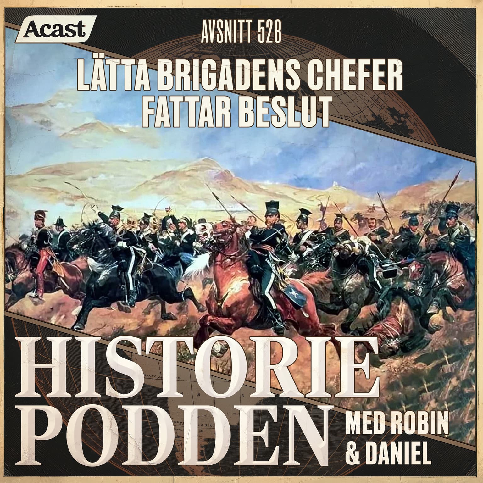 528. Lätta brigadens chefer fattar beslut artwork