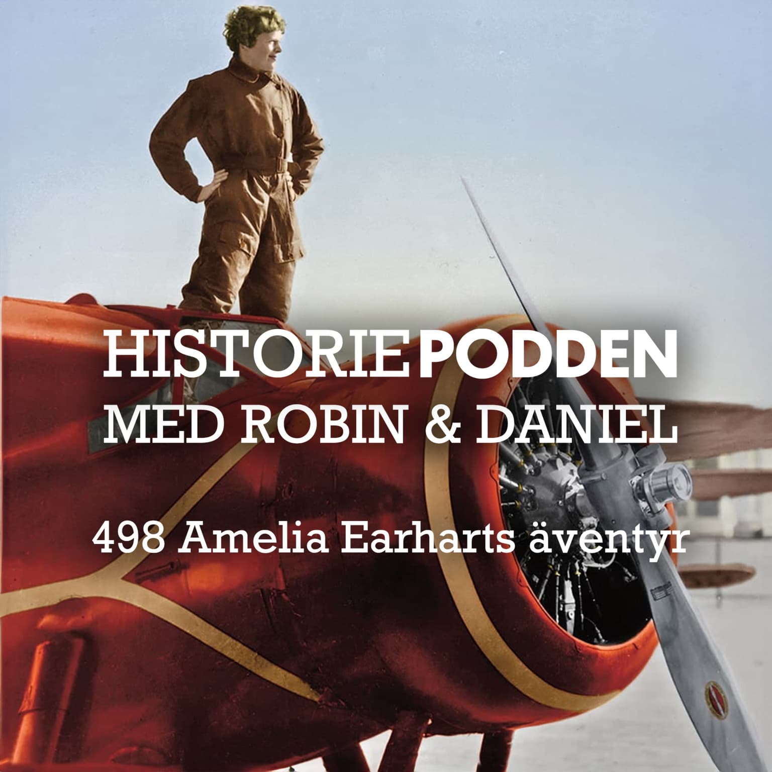 498. Amelia Earharts äventyr artwork