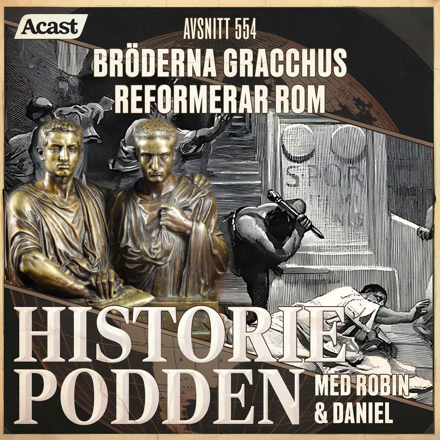 554. Bröderna Gracchus reformerar Rom artwork