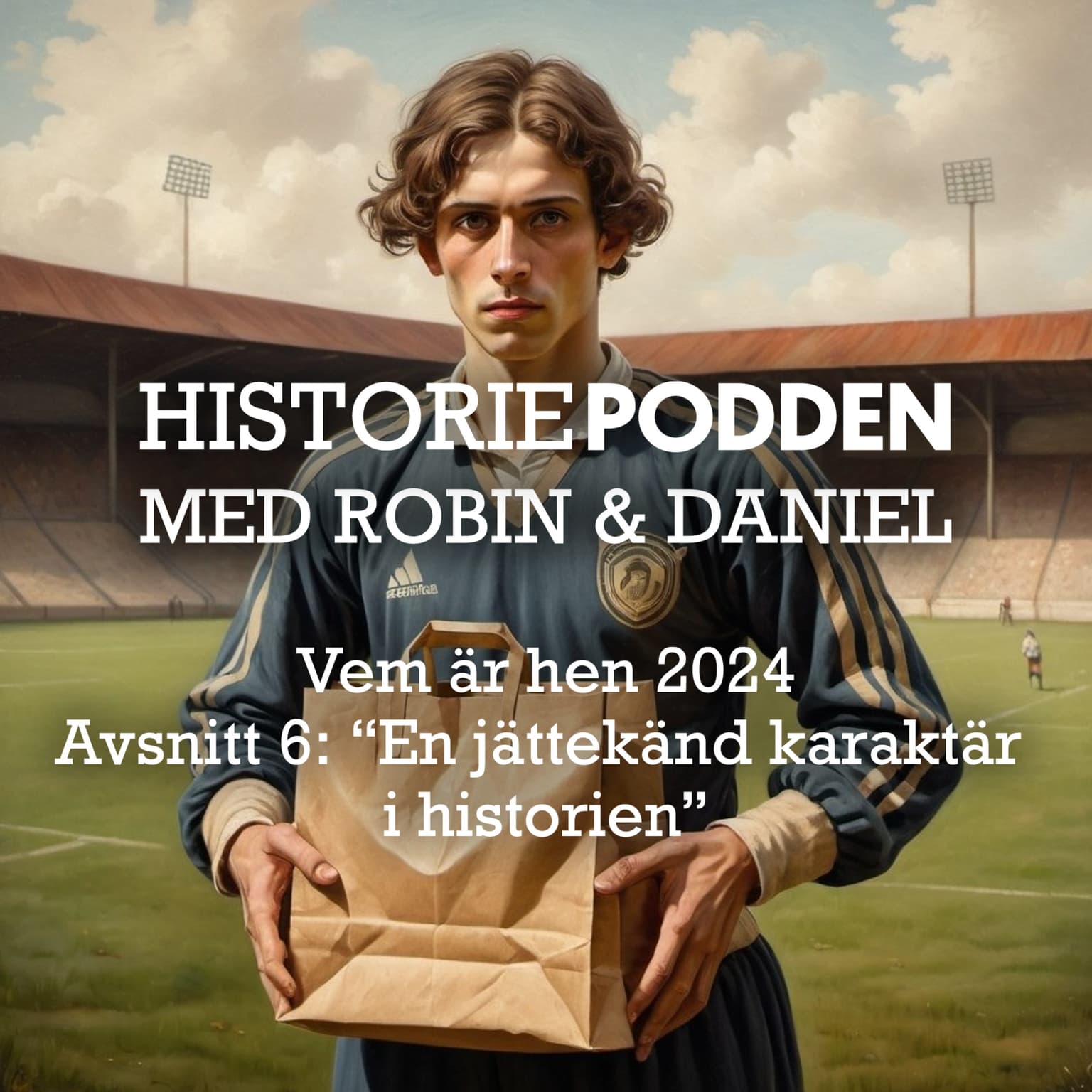Vem är hen? Avsnitt 6: "En jättekänd karaktär i historien" artwork