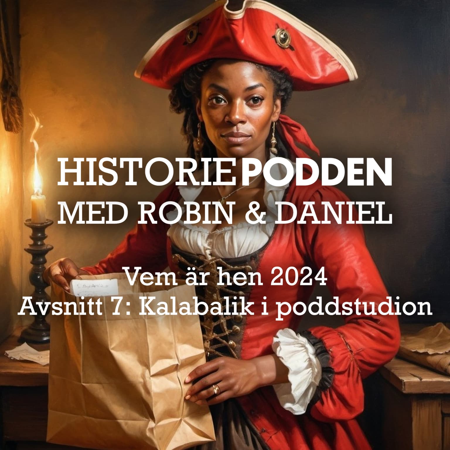 Vem är hen? Avsnitt 7: Kalabaliken i poddstudion artwork