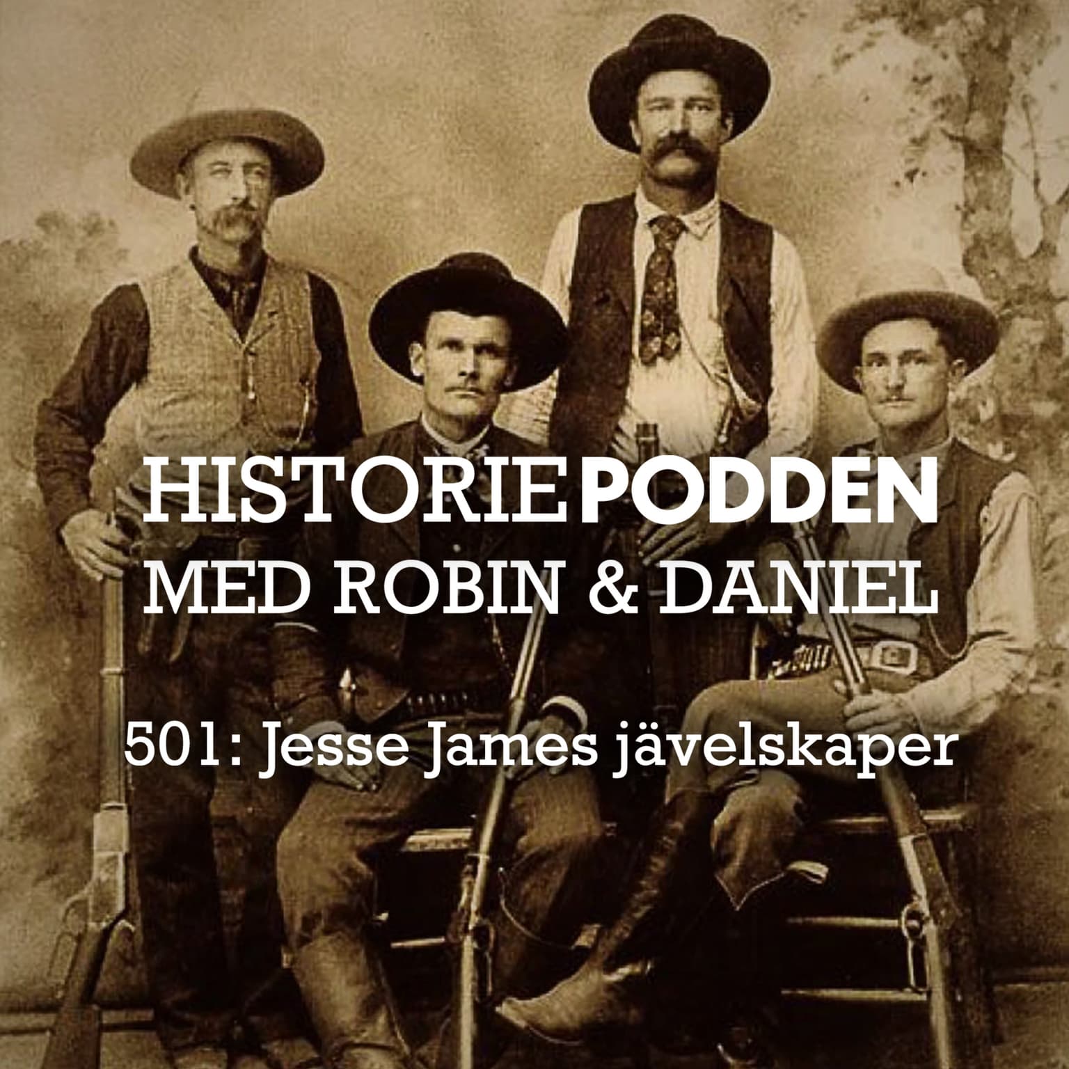 501. Jesse James jävelskaper artwork