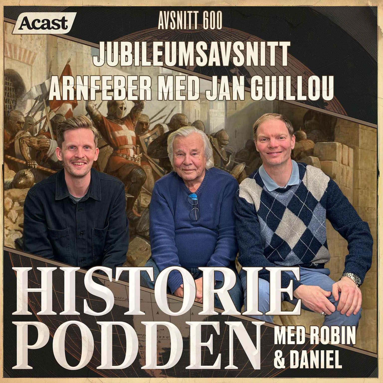 600. Jubileumsavsnitt: Arnfeber med Jan Guillou artwork