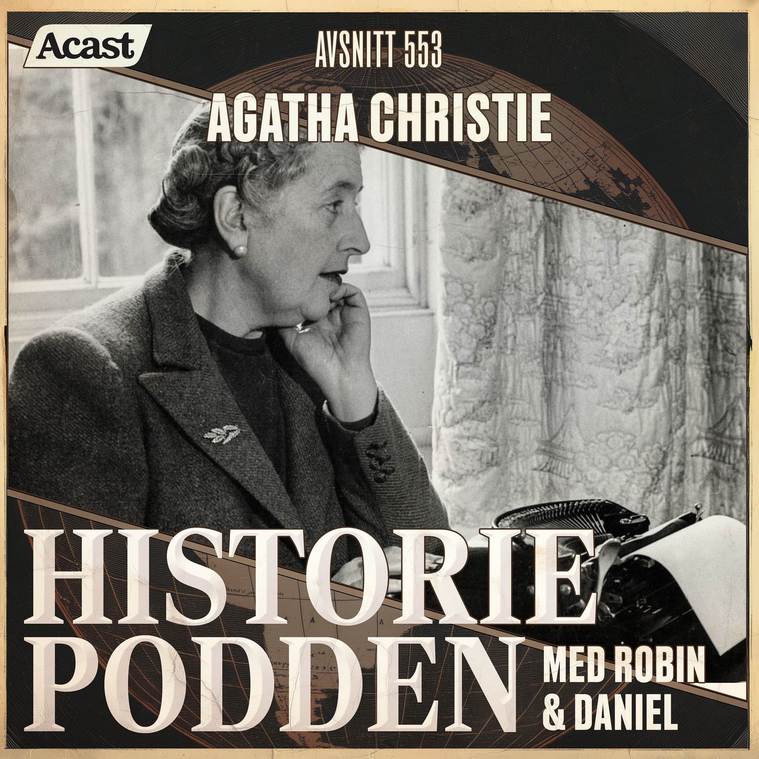553. Deckardrottningen Agatha Christie artwork