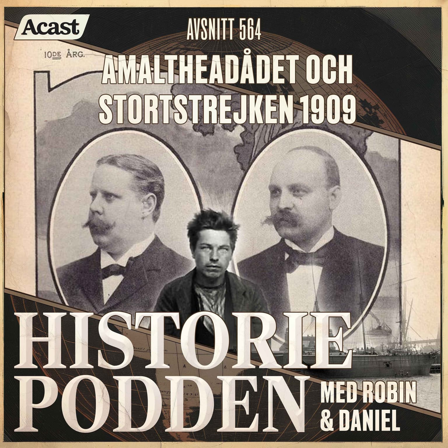 564. Amaltheadådet och storstrejken 1909 artwork