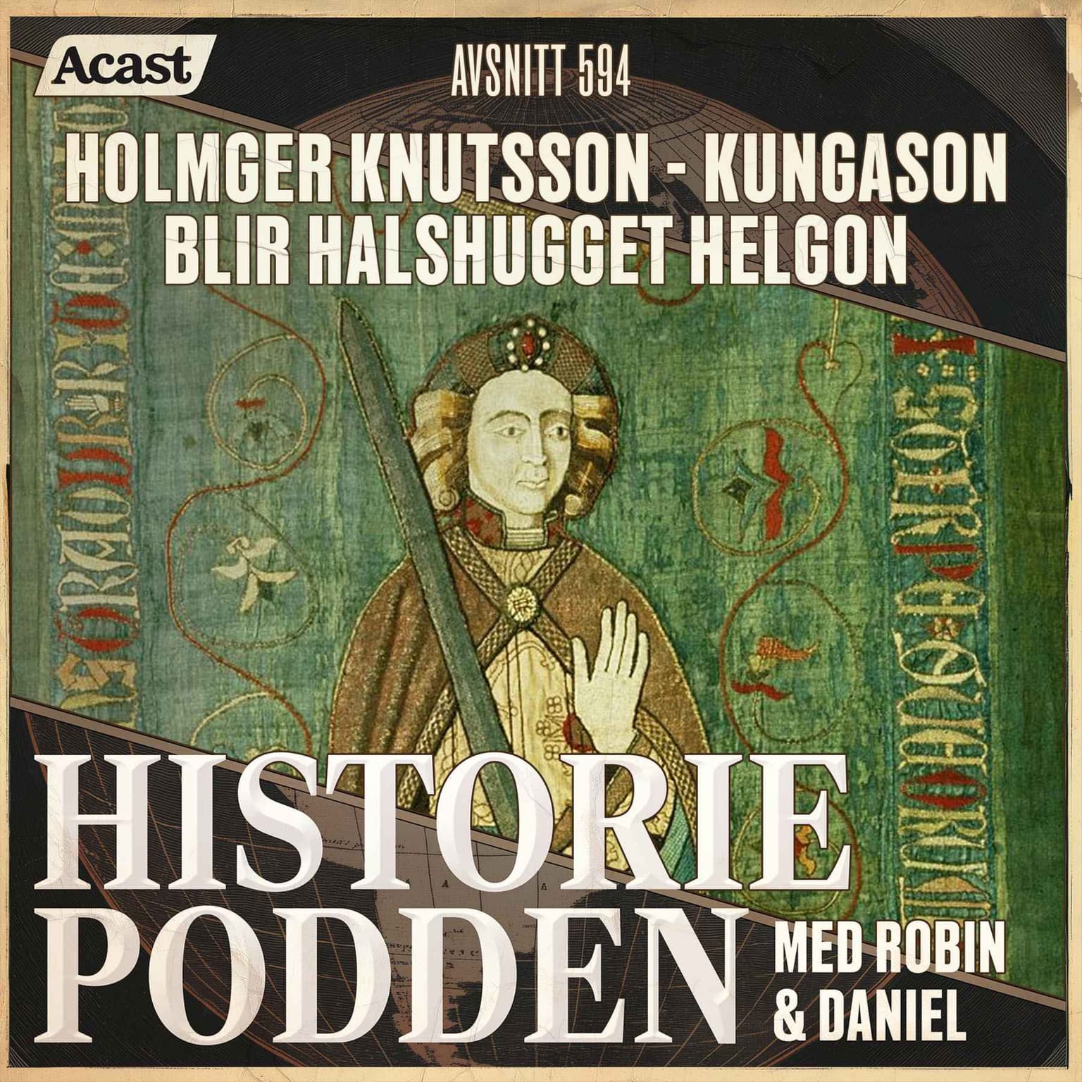 594. Holmger Knutsson - kungason blir halshugget helgon artwork