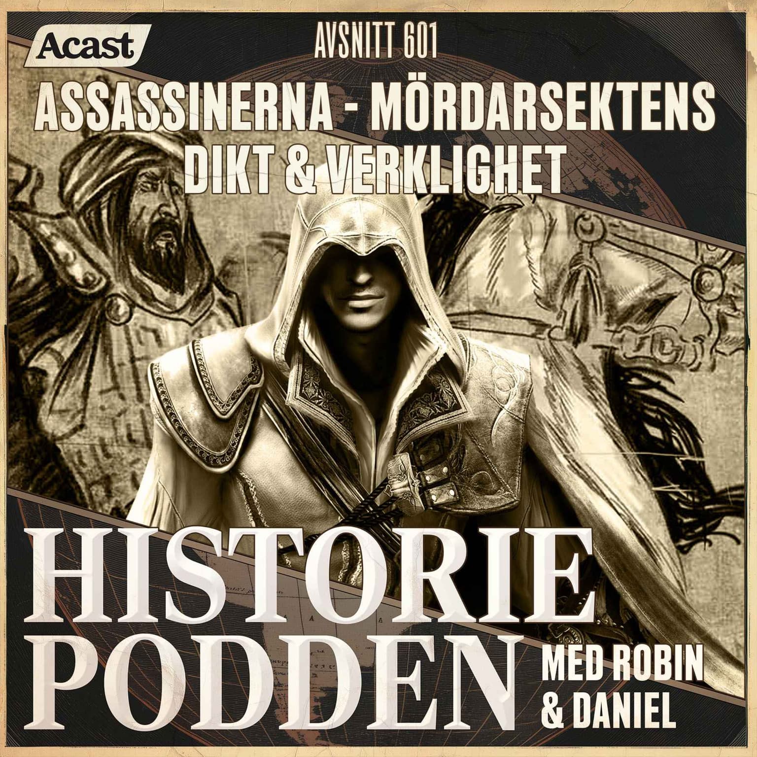 601. Assassinerna – mördarsektens dikt & verklighet artwork