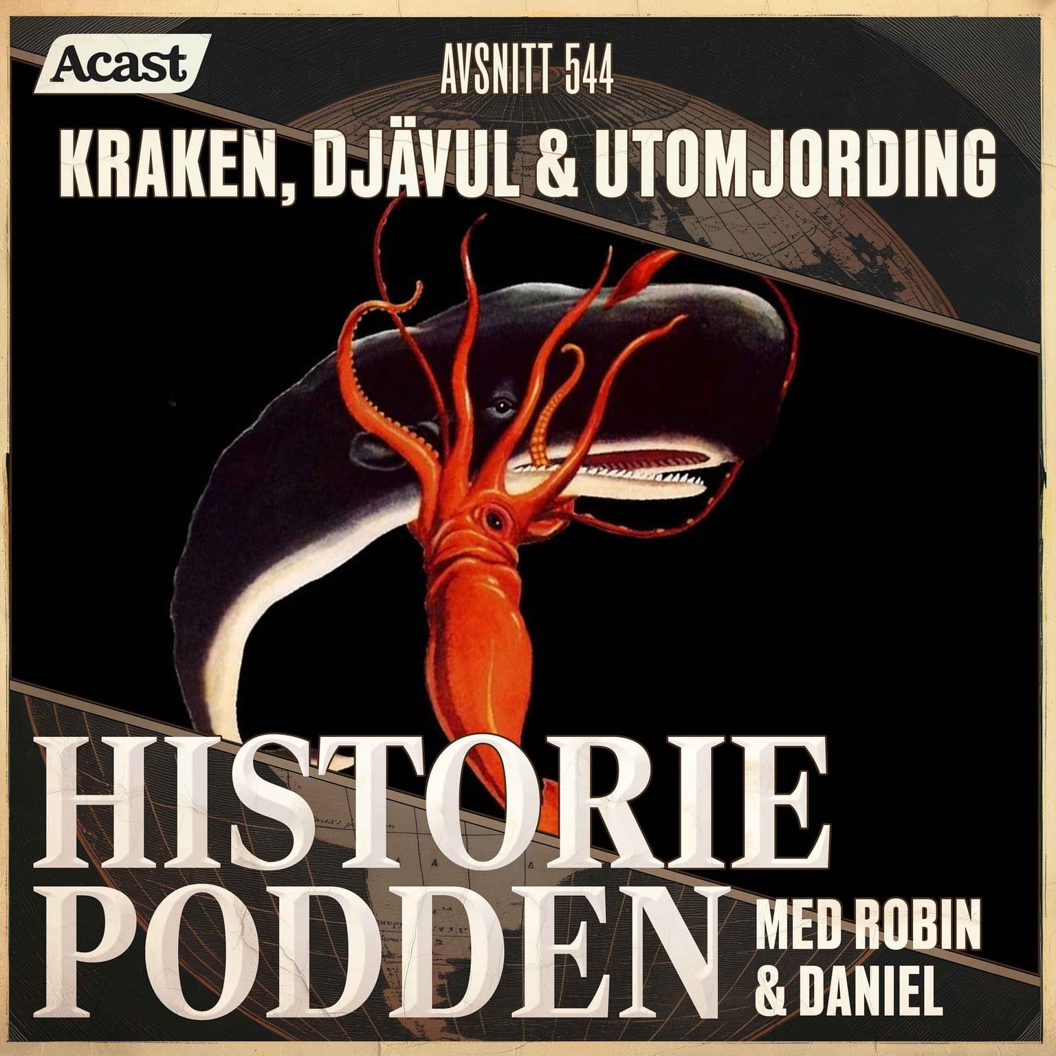 544. Kraken, djävul och utomjording: människan och bläckfisken artwork
