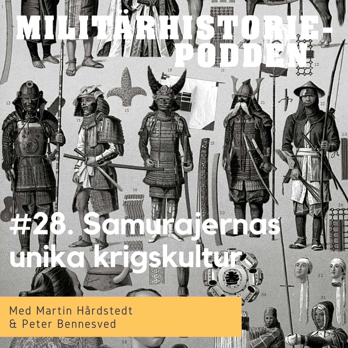 Samurajens unika historiska krigarkultur från 700-talet till modern tid artwork