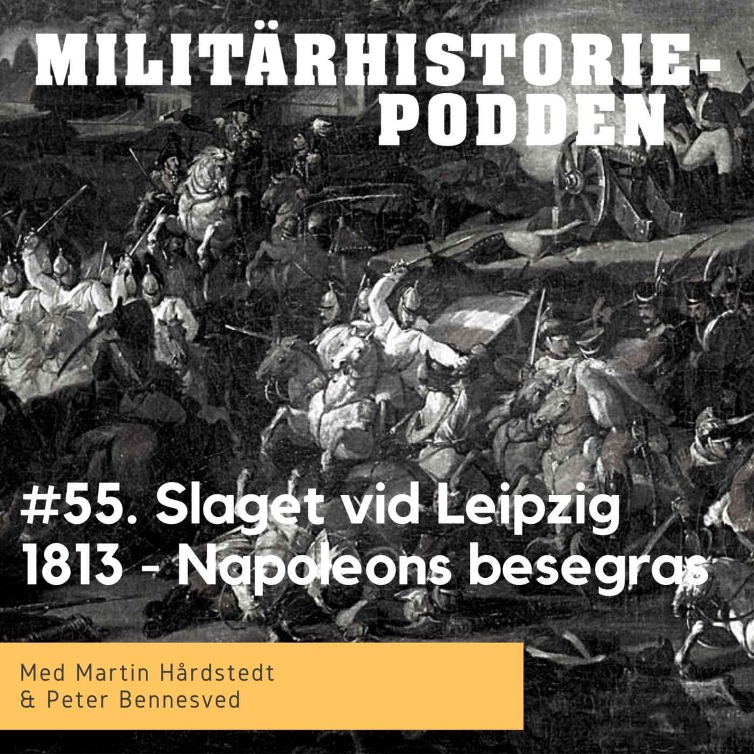 Slaget vid Leipzig 1813 tvingade fram Napoleons abdikation artwork