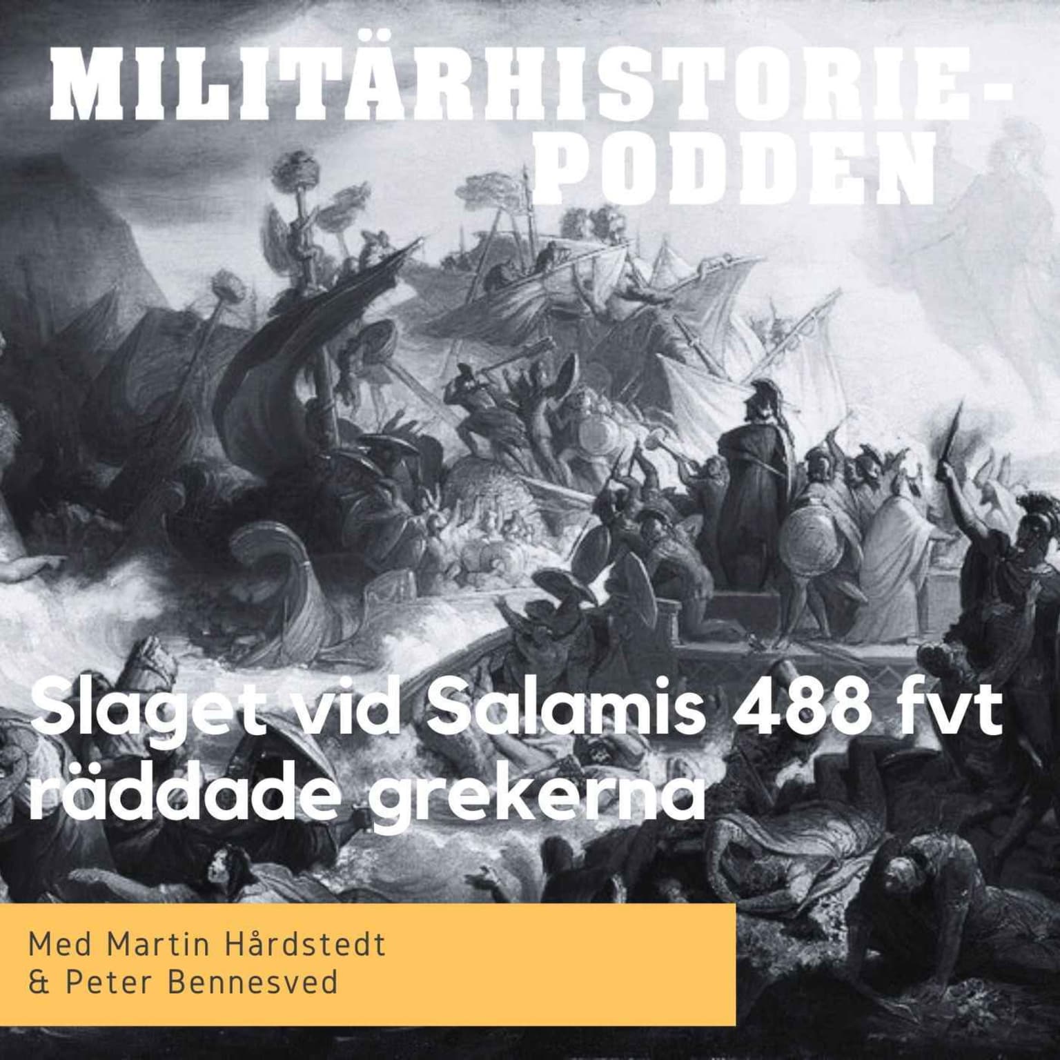 Slaget vid Salamis räddade den grekiska högkulturen artwork