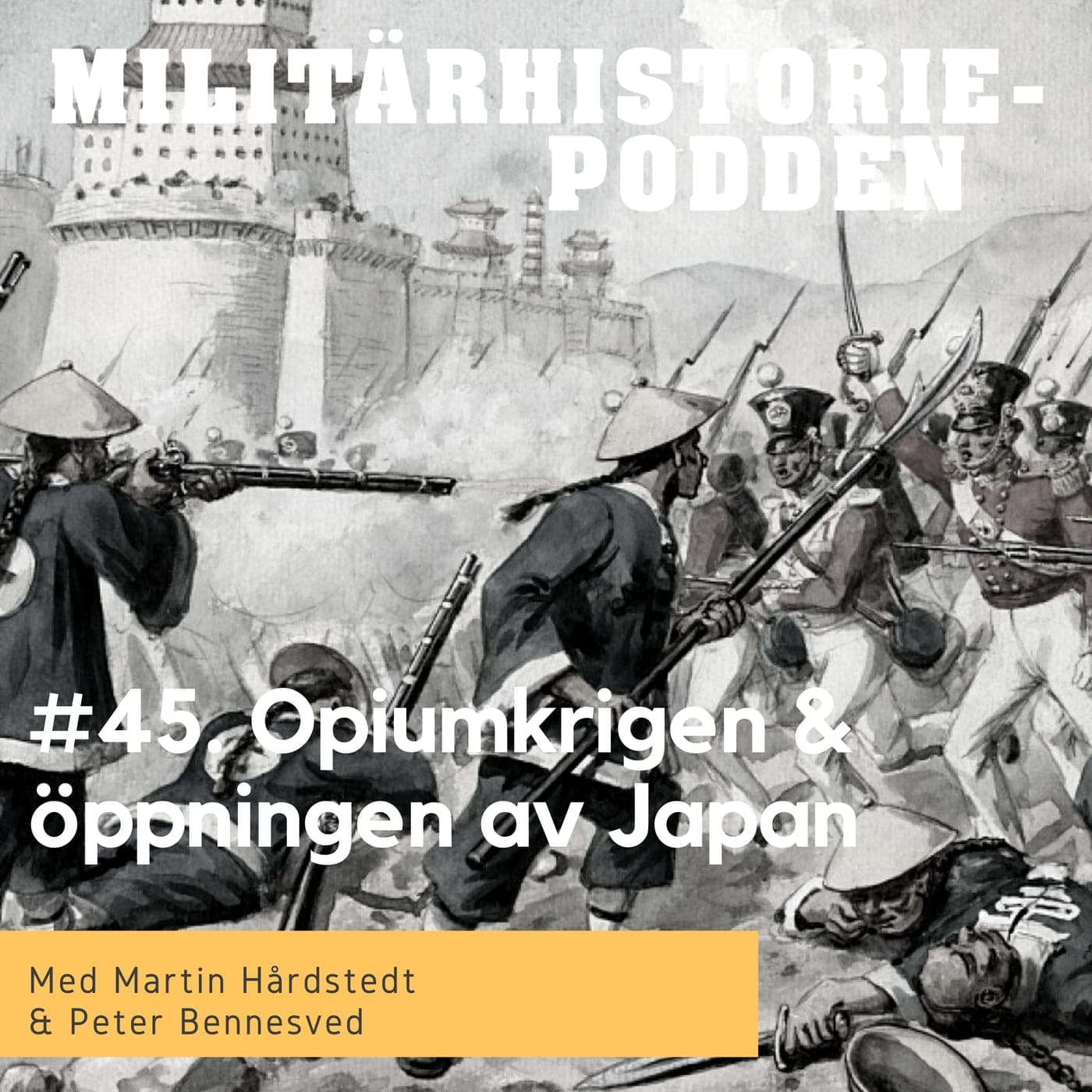 Opiumkrigen i Kina och öppningen av Japan artwork