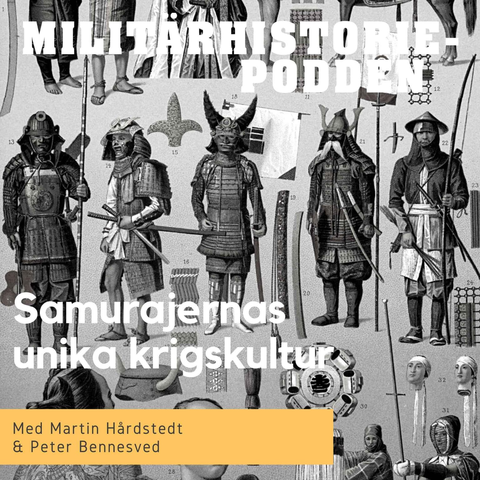 Samurajens unika historiska krigarkultur från 700-talet till modern tid (nymixad repris) artwork