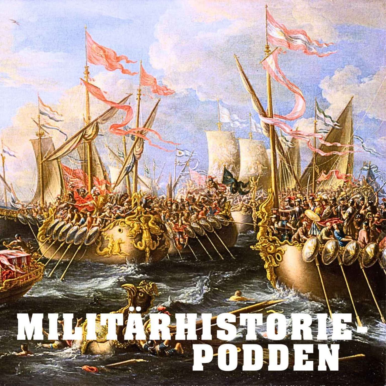 Den romerska republikens öde avgjordes vid Actium artwork