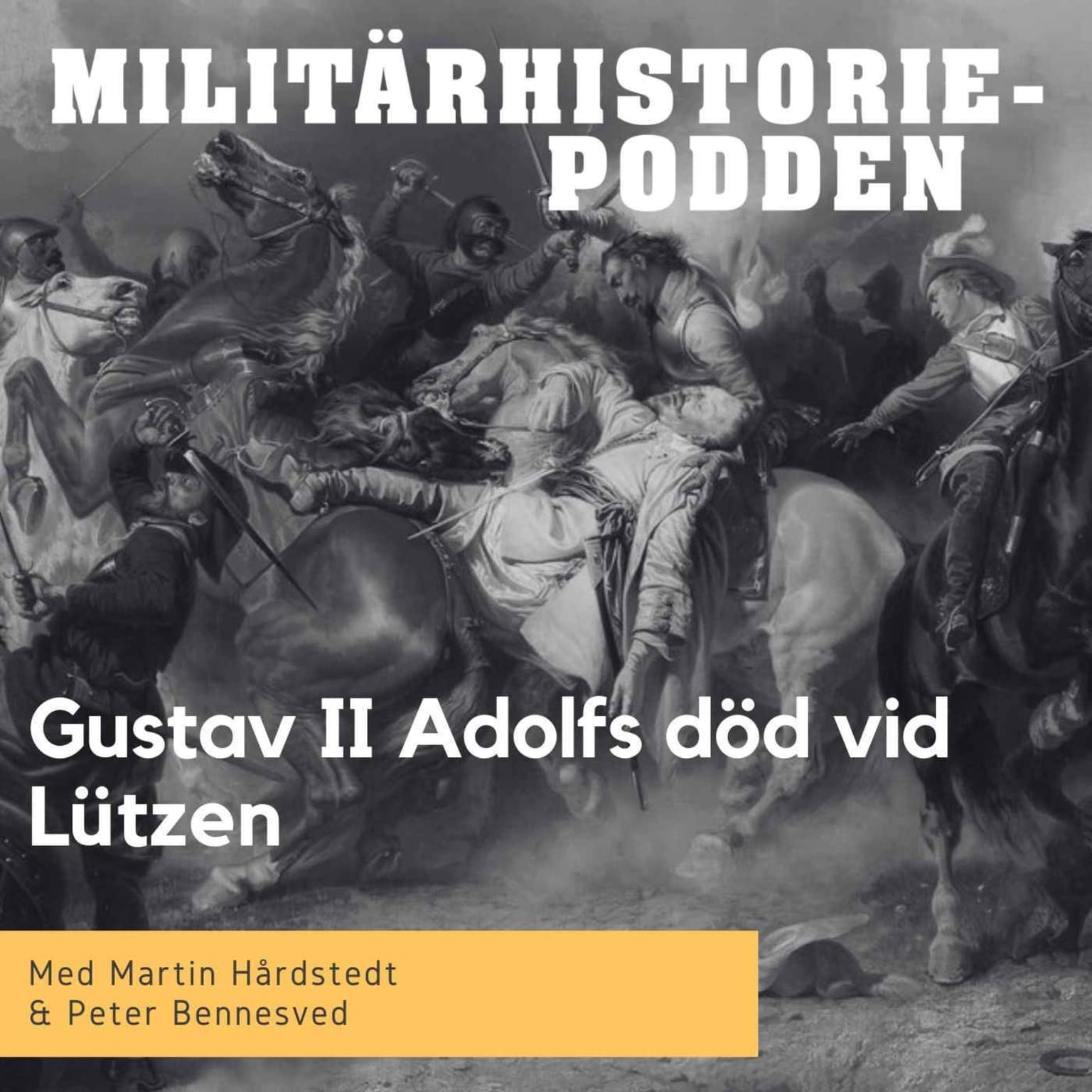 Gustav II Adolfs död vid Lützen artwork