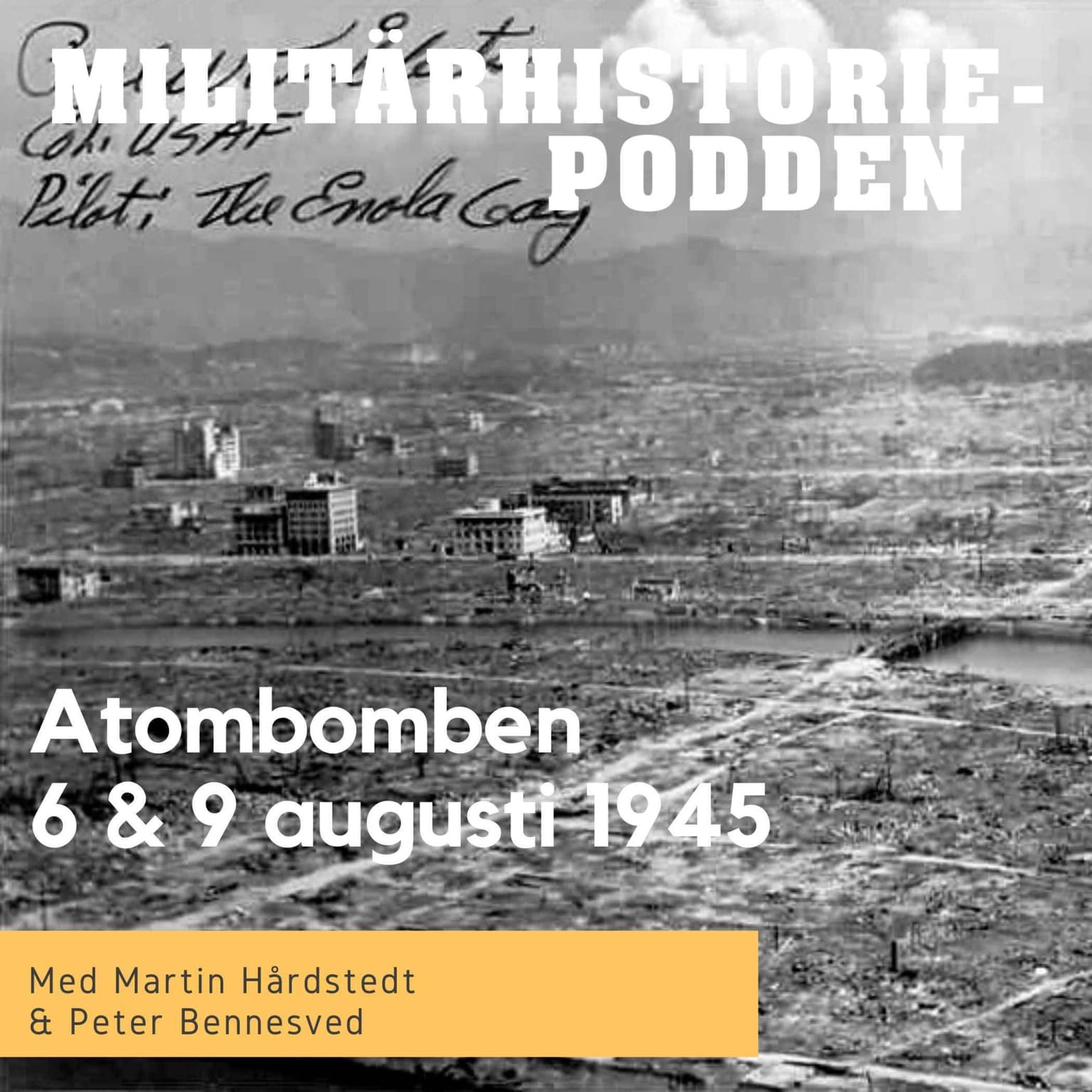 Atombomben som en logisk fortsättning på det konventionella bombkriget artwork