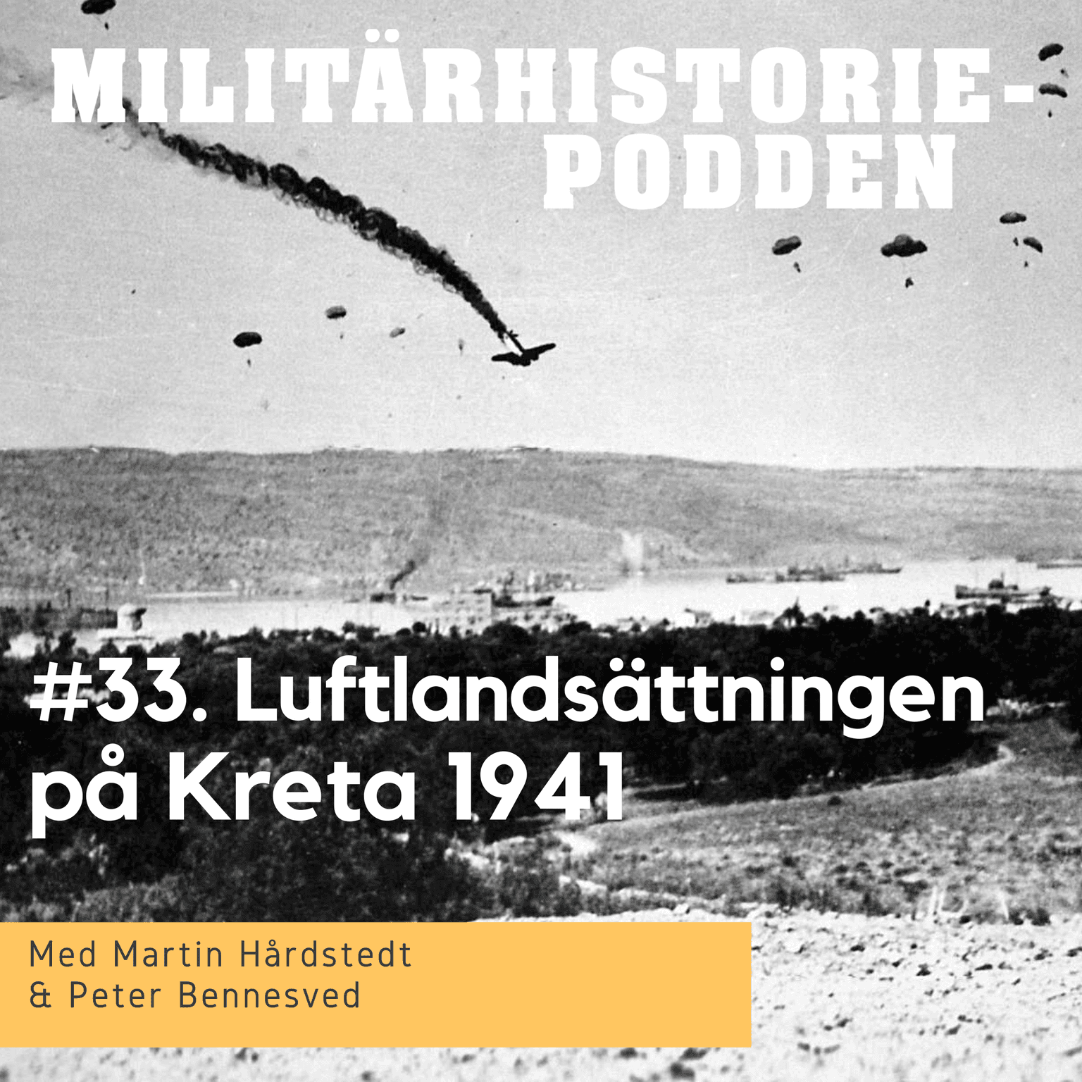Operation Merkurius - Luftlandsättningen på Kreta år 1941 artwork