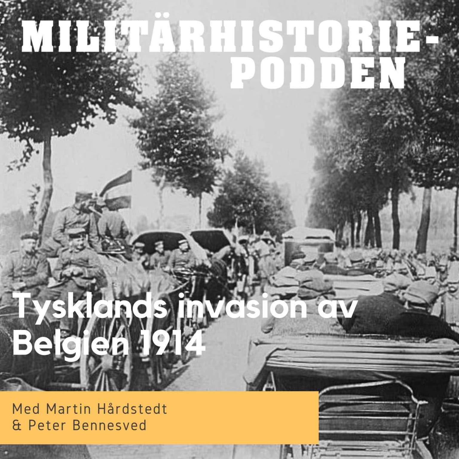 Tysklands invasion av neutrala Belgien 1914 artwork