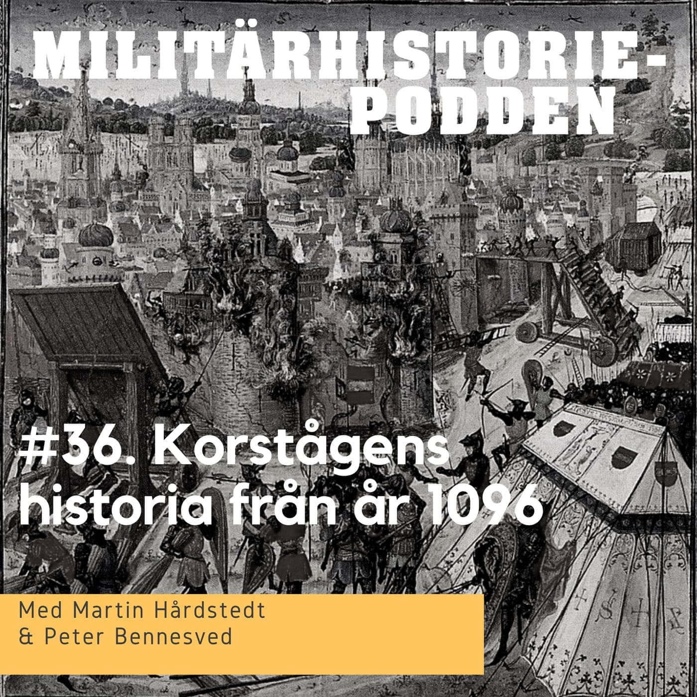 När de kristna korstågen professionaliserade krigsföringen artwork