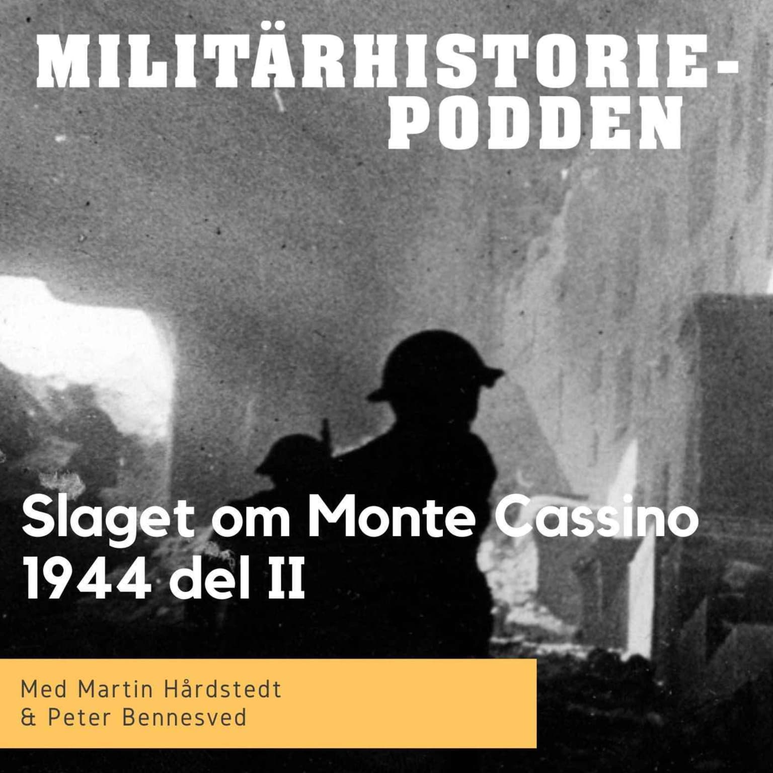 Slaget om Monte Cassino – Invasionen av Italien (del II, nymixad repris) artwork
