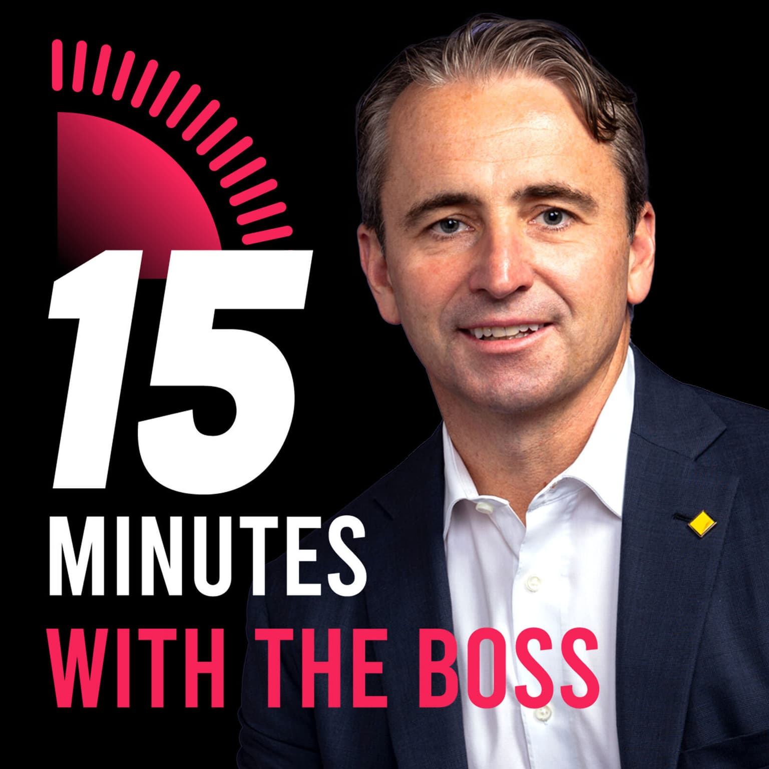 15 Minutes with the Boss featuring Matt Comyn artwork