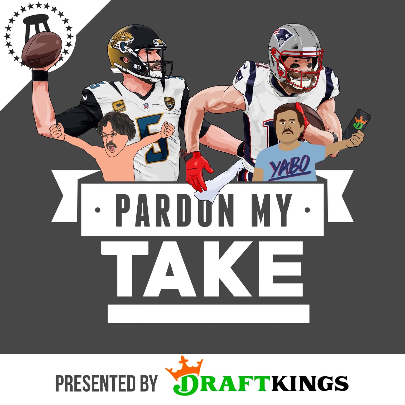 Julian Edelman, Blake Bortles, The Nuggets Are Back And We Have An Embrace Debate On Whether Or Not Any Of Us Have Hobbies artwork
