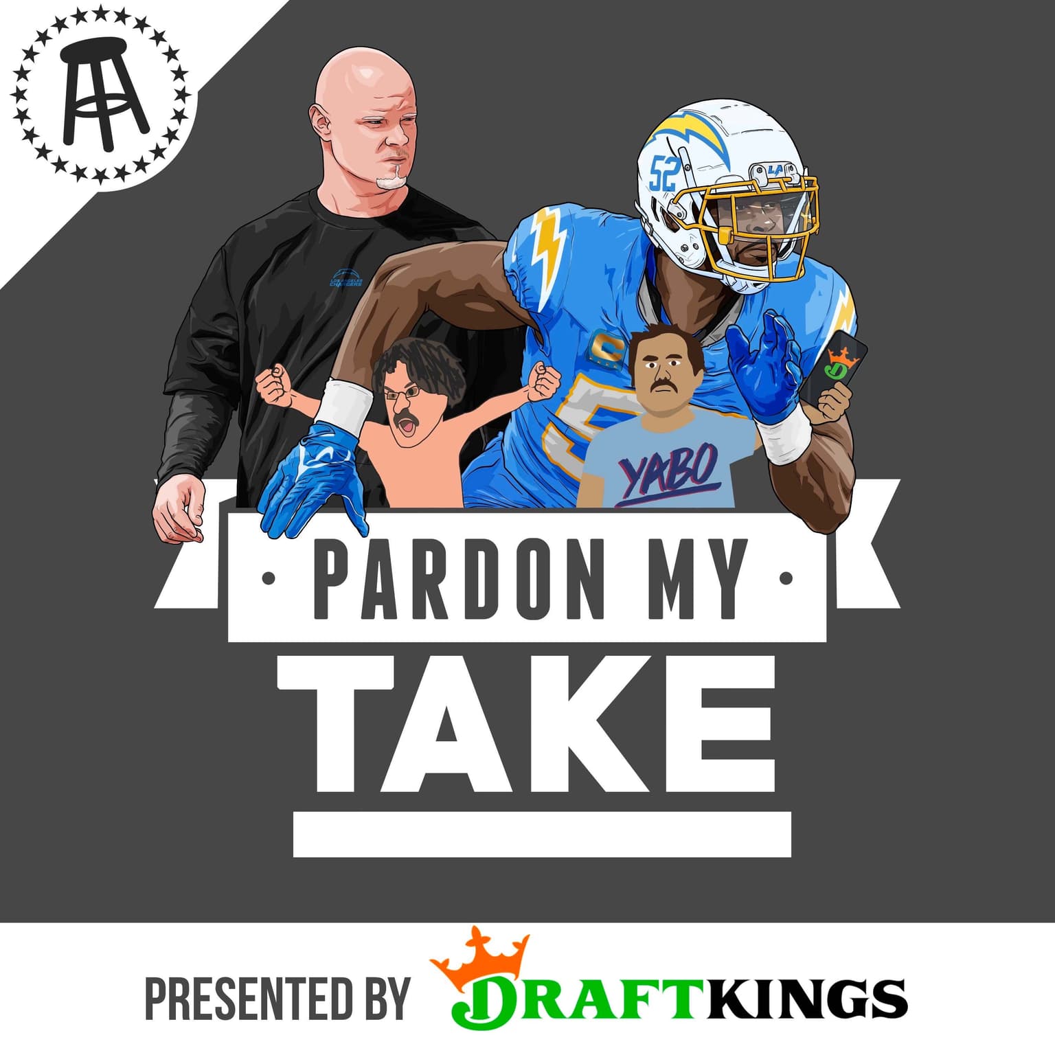 Khalil Mack, Head Strength Coach Ben Herbert, Mt Rushmore Of Movie Quotes + Same Faces New Places In The NFL artwork
