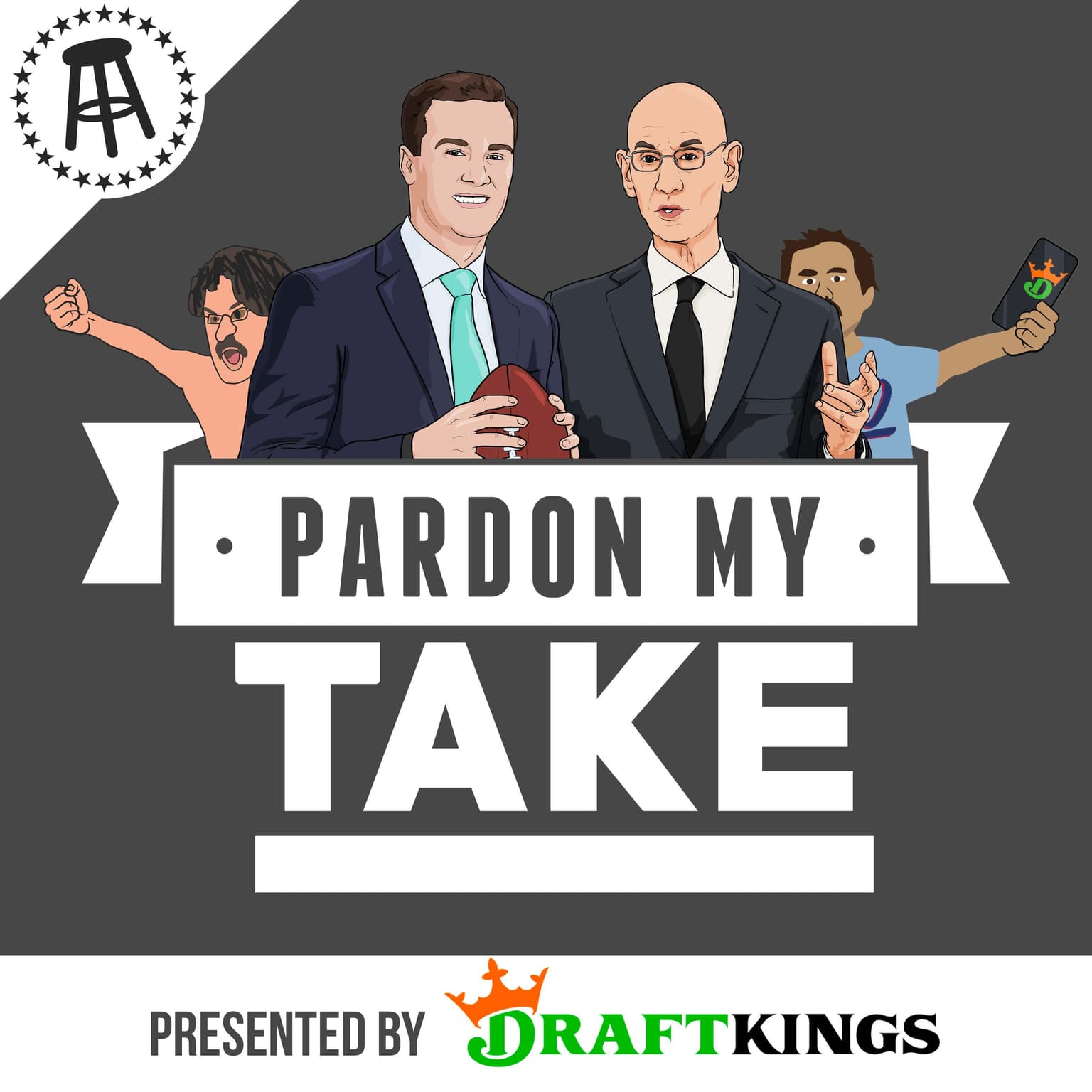 NFL Draft With Daniel Jeremiah, NBA Commissioner Adam Silver, Sixers Even The Series, NBA/NHL Playoffs + Guys On Chicks artwork