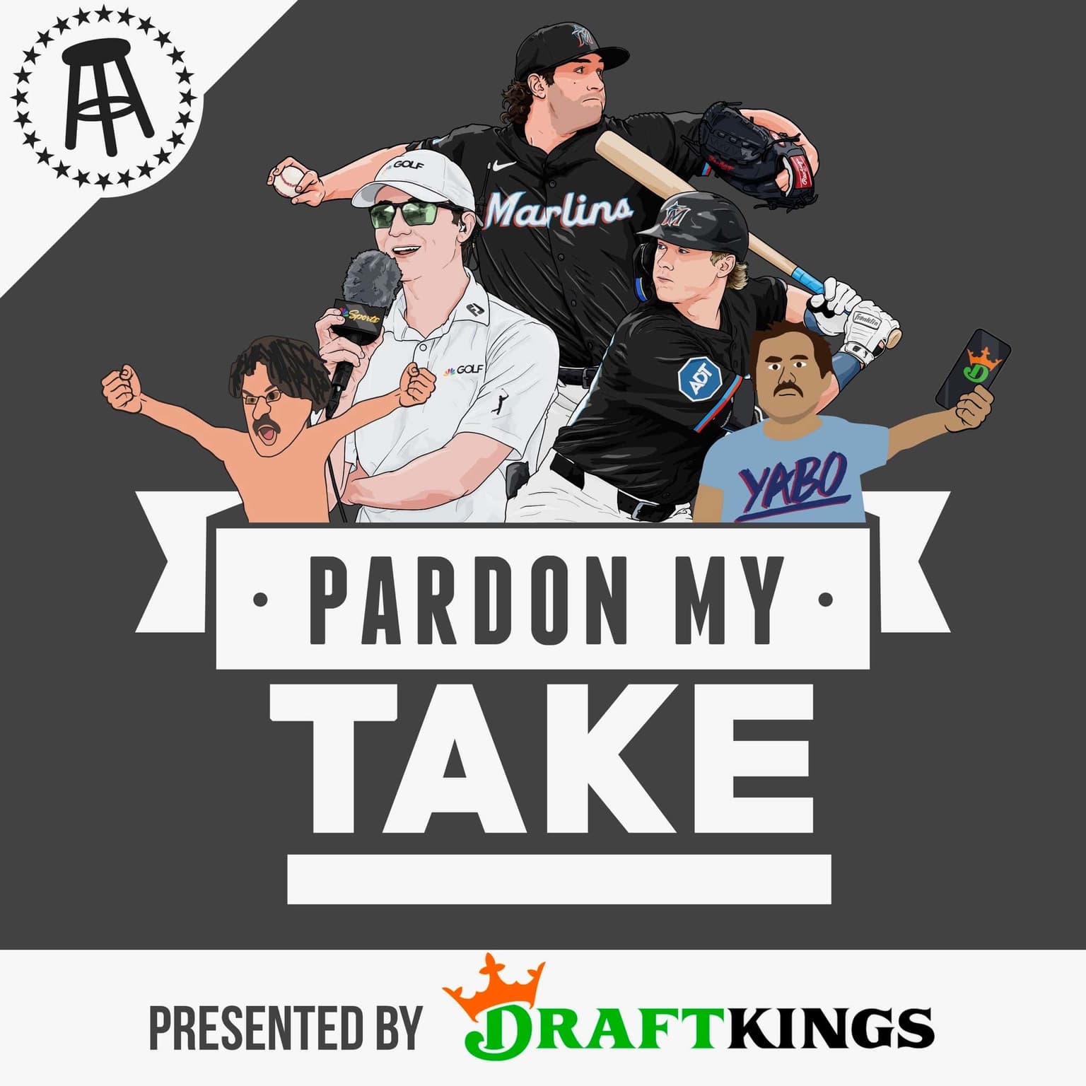 Smylie Kaufman Talking PGA Championship, Knicks Whomp The Celtics, Thunder To The WCF, Miami Marlins Kyle Stowers And Tyler Phillips In Studio And A Goodbye To Mr Bing Bong artwork