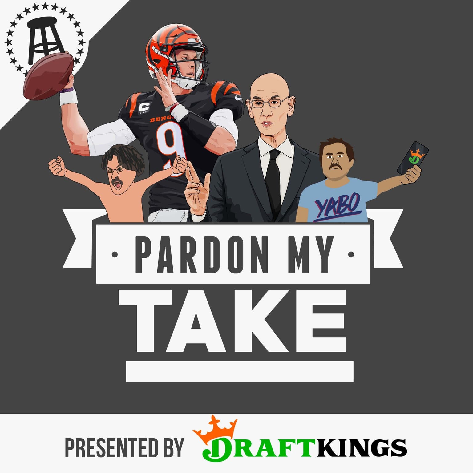NBA Commissioner Adam Silver, Joe Burrow, Max Parties With The Eagles + Guys On Chicks And Fyre Fest artwork