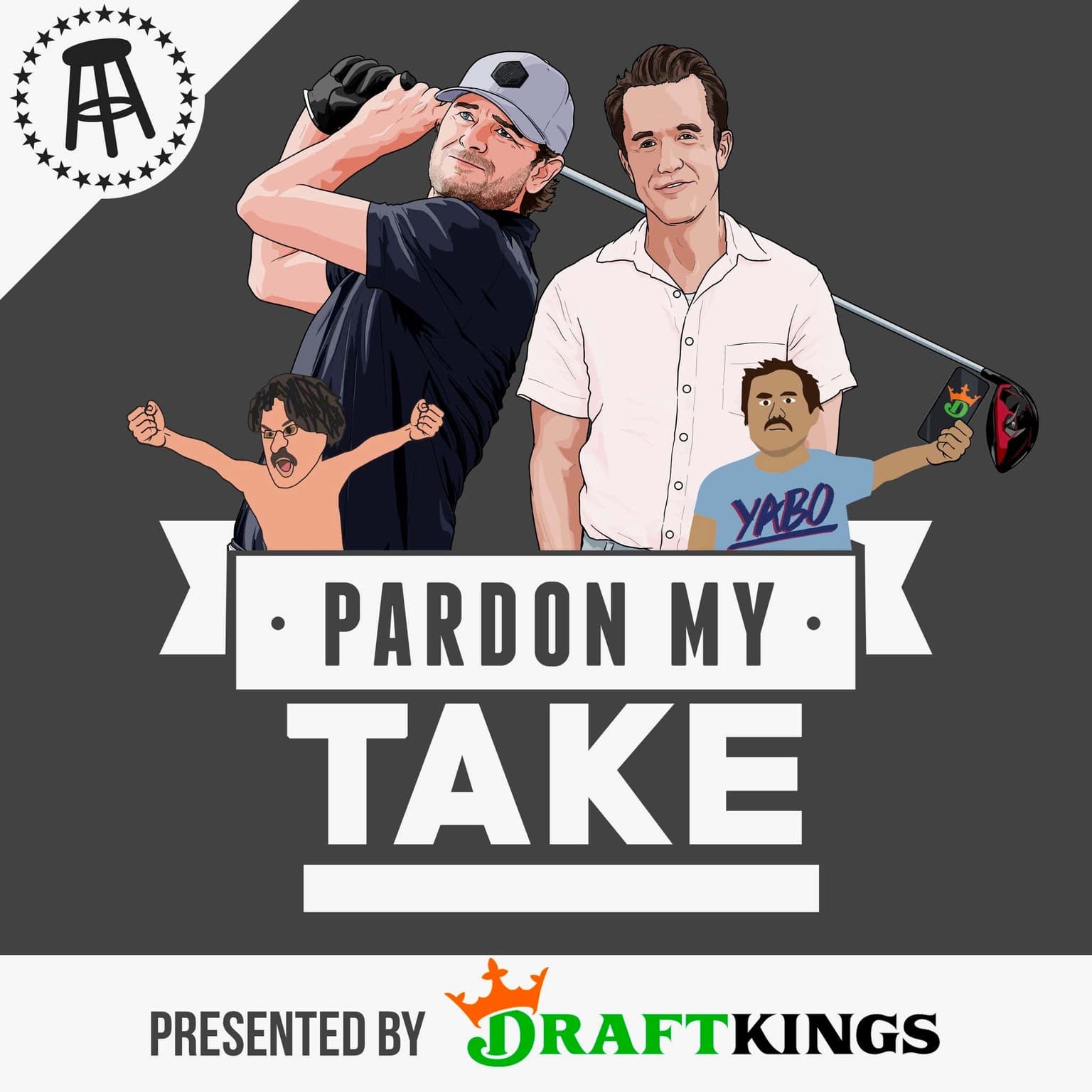 Rob Mac From Always Sunny, ACC Defending Champ Mardy Fish, Chill Week Finale + Mt Rushmore Of C Things And We’re Writing A Book artwork