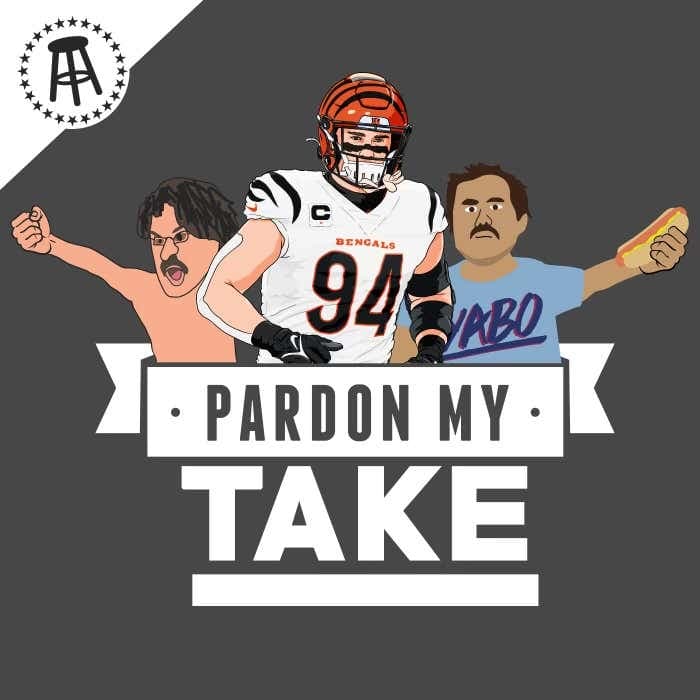 Bengals DE Sam Hubbard, Tom Brady Retires + Uncle Chaps artwork