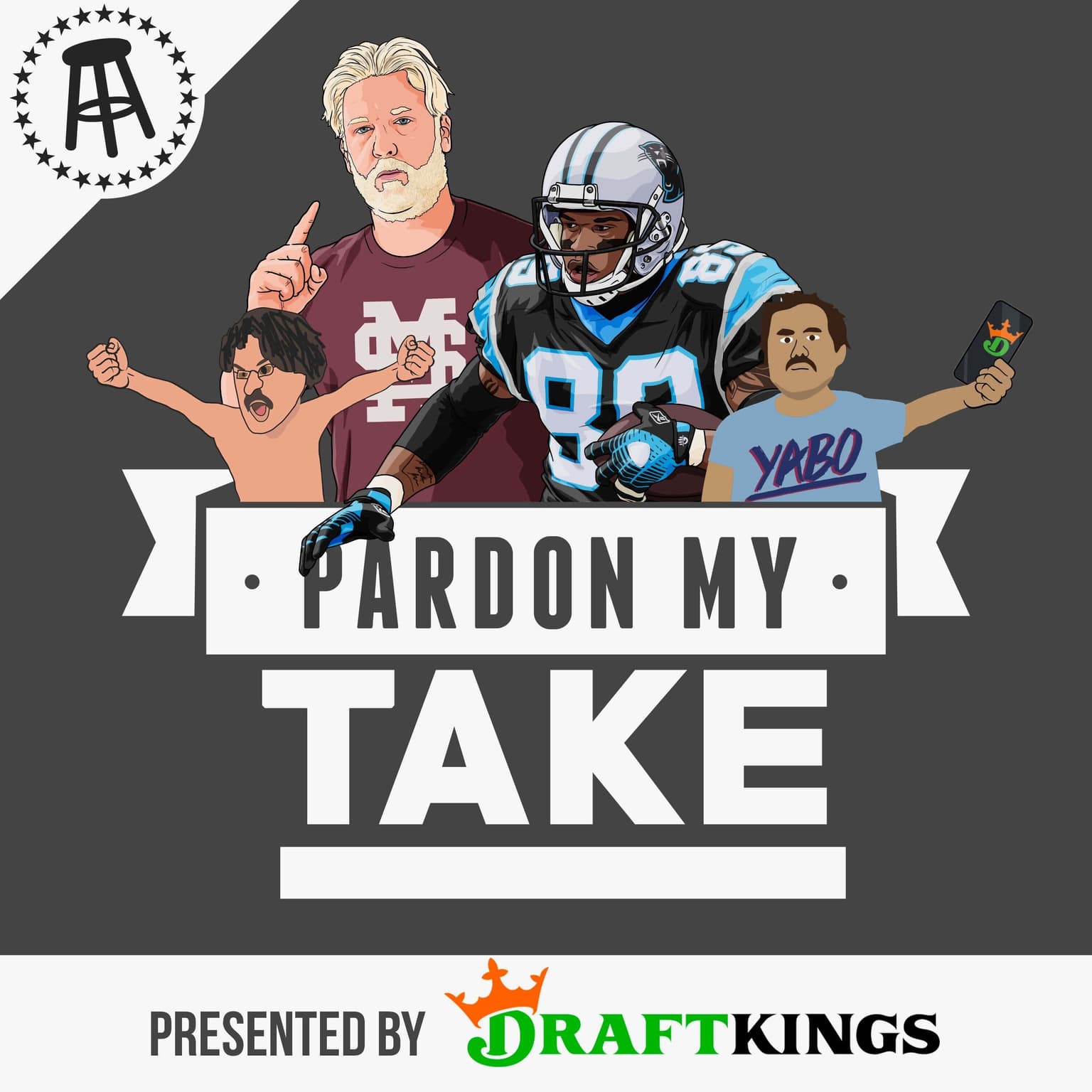 NFL With Steve Smith, The Jameis Winston Experience, CFB With Brandon Walker And Listener Submitted Pardon Your Takes artwork
