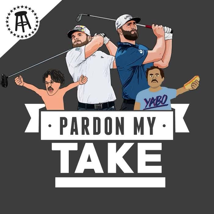 Jon Rahm, Tyrrell Hatton, Mt Rushmore Of Ways To Waste Money, James Harden Is A Problem & Hard Knocks artwork