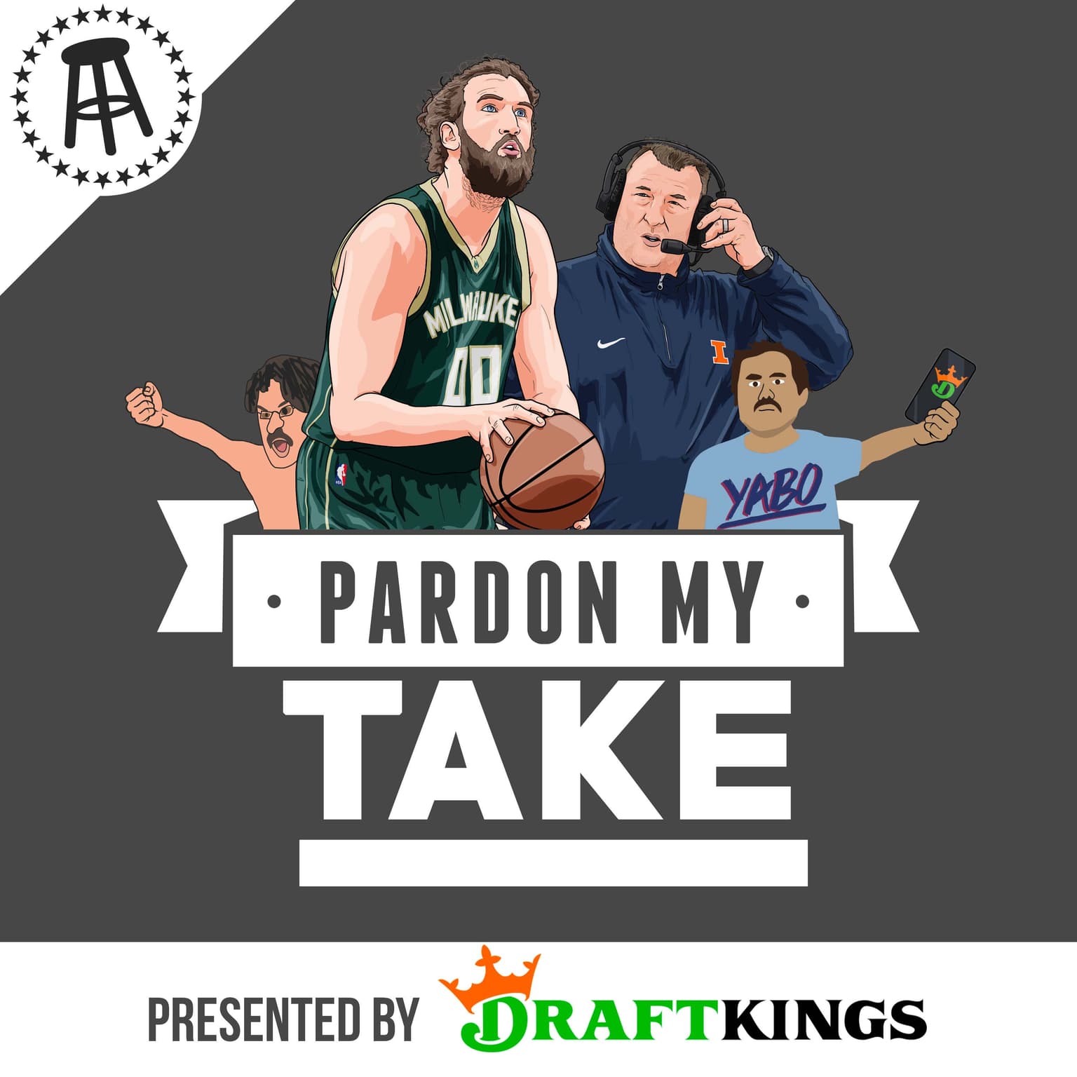 Knicks With The Greatest Comeback Ever, Spencer Hawes Talking Game 5, Illini Head Coach Bret Bielema In Studio, Preseason Mt Rushmore With Hank's Dad + Fyre Fest of The week artwork